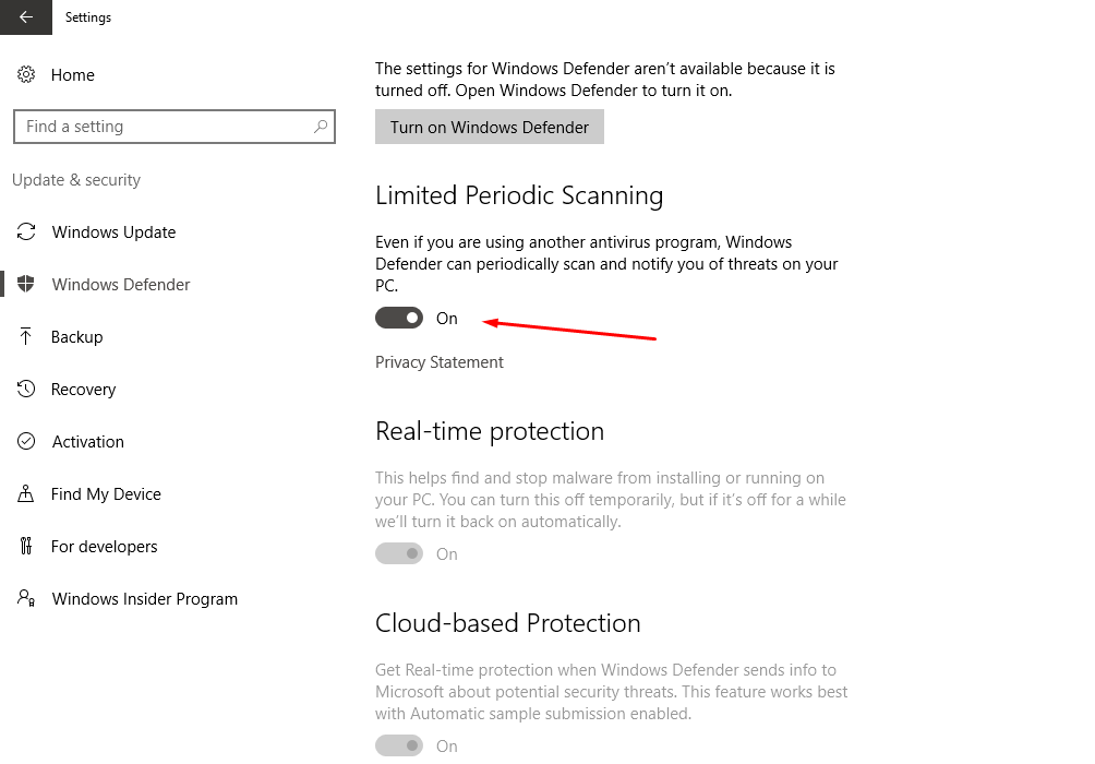 antimalware service executable high cpu