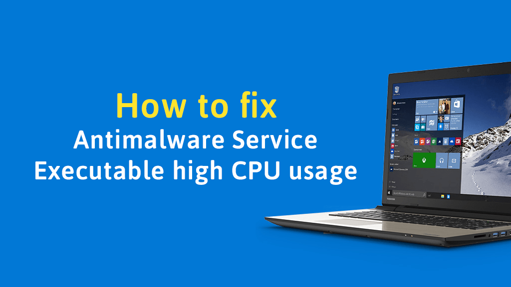 antimalware service executable high cpu usage